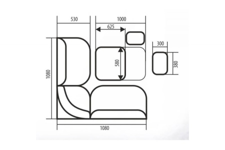Кухонный Уголок Надежда/Разные Цвета