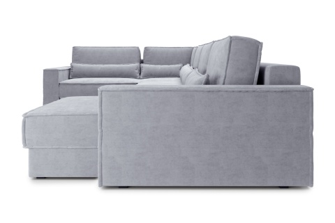Диван п-образный тик-так Сохо серый