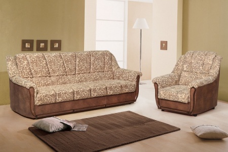 Кресло-кровать Вега-1 (декор орех)