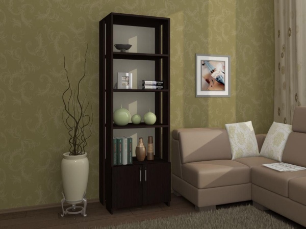 Стеллаж для Книг №35/Разные Цвета